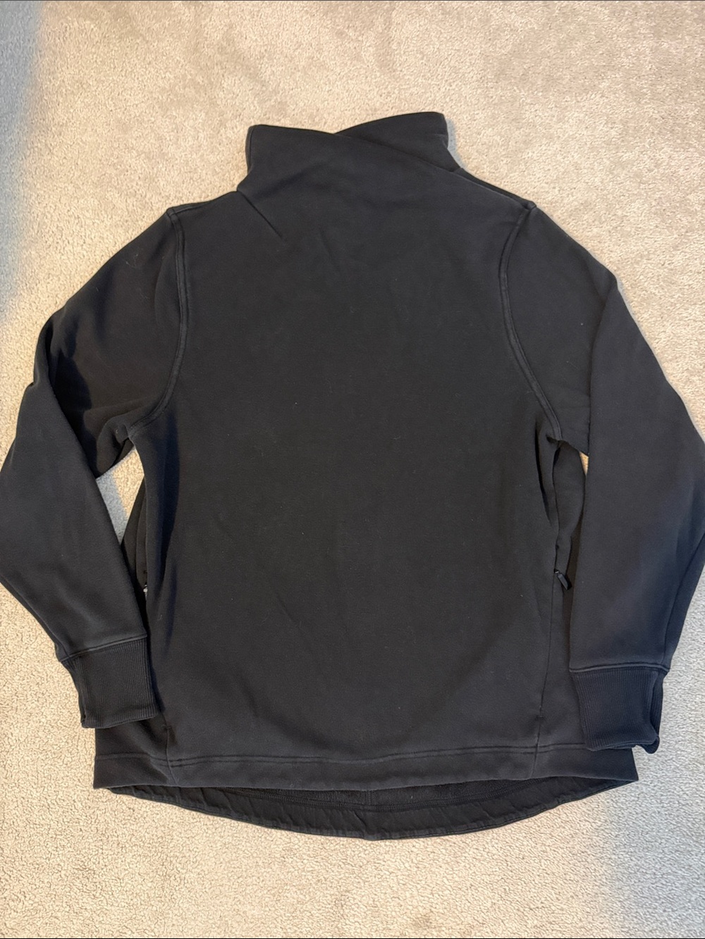 Athleta L black cozy karma sweatshirt